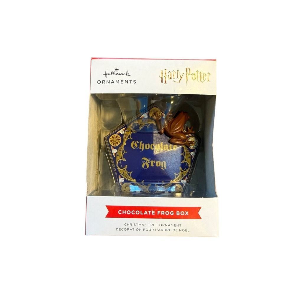 BNIB Hallmark Harry Potter Chocolate Frog Ornament